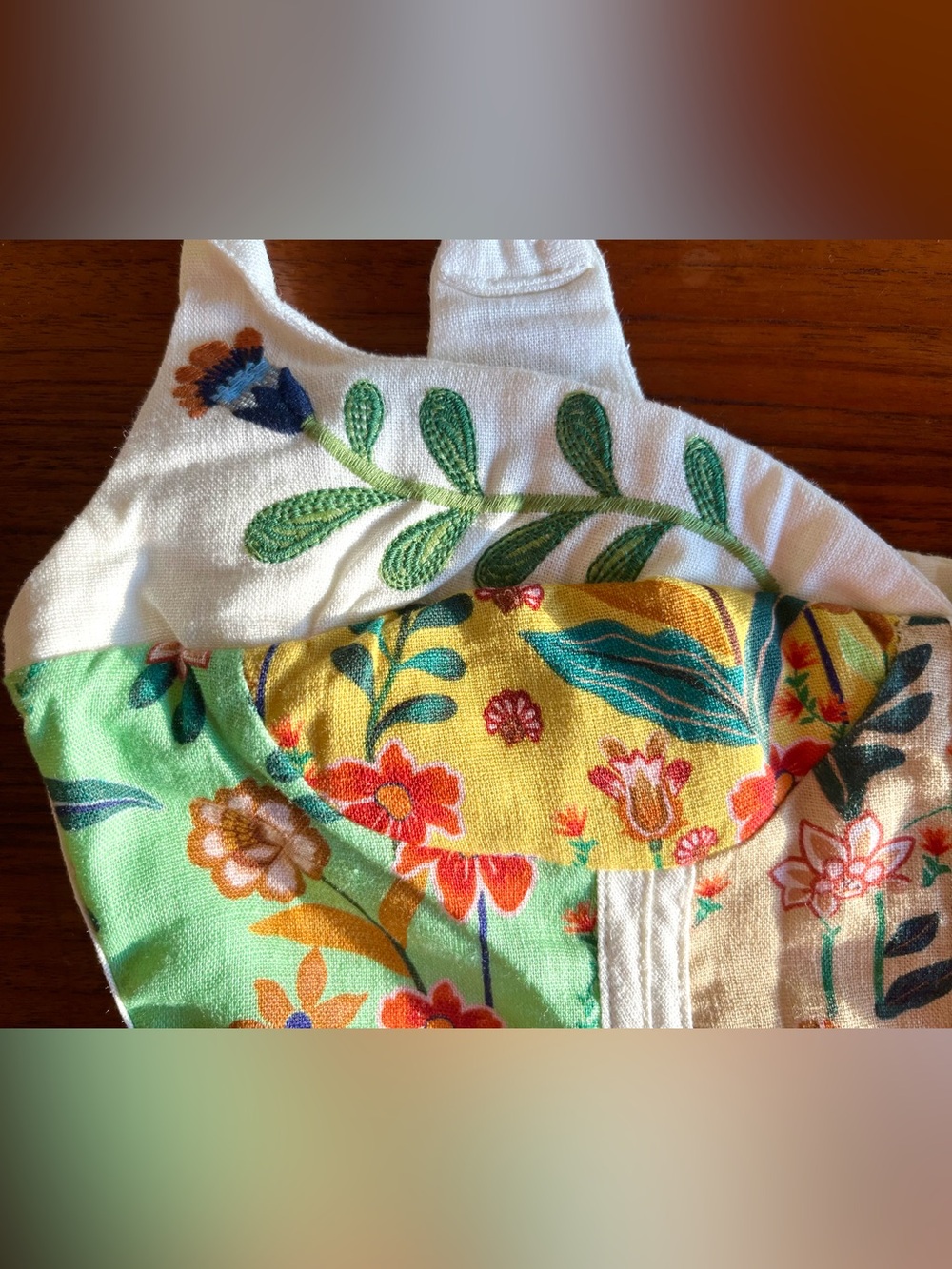Christian Lacroix Multicolor Delicate Floral Stripes Maxi Dress Size 2 (Farm Rio - Picture 5 of 7